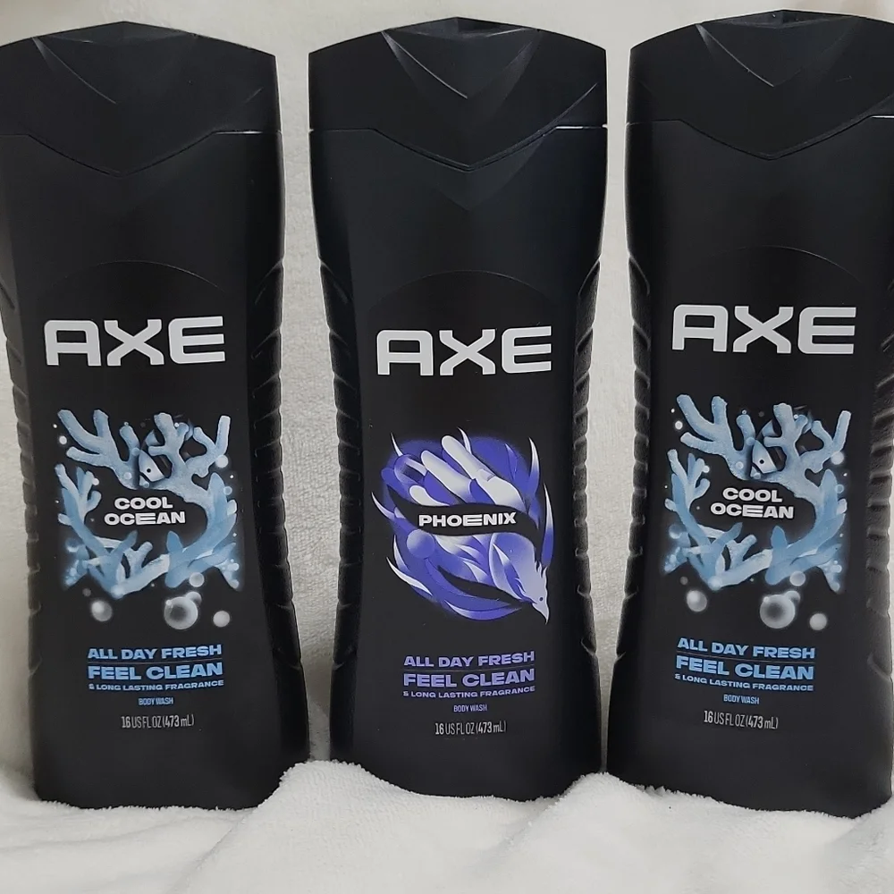 Axe Body Wash Set - Cool Ocean and Phoenix